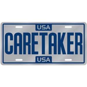  New  Usa Caretaker  License Plate Occupations