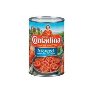 Contadina Roma Style Stewed Tomatoes Onion Celery & Green Peppers 14.5 