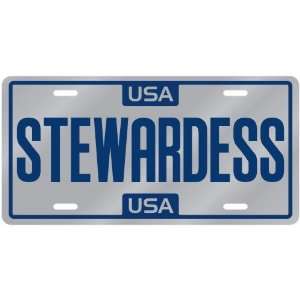  New  Usa Stewardess  License Plate Occupations