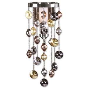    Uttermost Brushed Nickel Carisa Wall Sconce