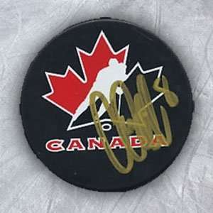  Carlo Colaiacovo Team Canada Autographed/Hand Signed Hockey 