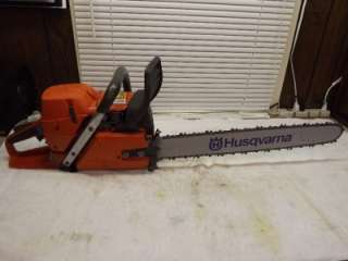 HUSQVARNA 385 XP CHAINSAW with NEW 24 Bar/NEW 24 Chisel Chain *Year 