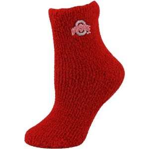  Ohio State Buckeyes Ladies Scarlet Cozy Socks