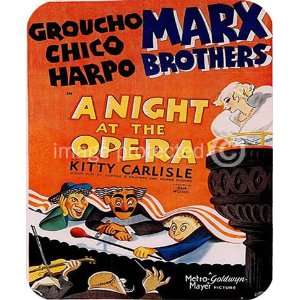  Night at the Opera Marx Brothers Vintage Movie MOUSE PAD 