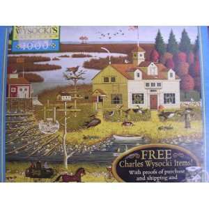   Wysockis Americana 1000 Piece Puzzle Collectible ; Carver Coggins