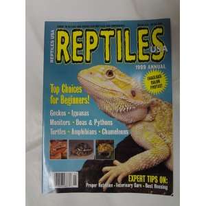  Reptile USA 1999 Annual Phillip Samuelson Books