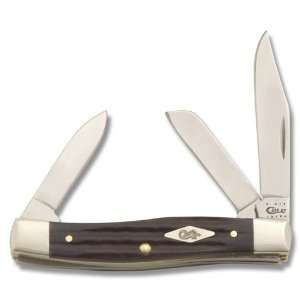  Case Knives 60341 Medium Stockman Pocket Knife with Second 