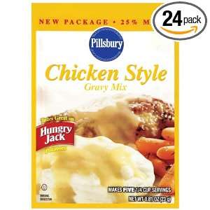 Pillsbury Chicken Style Gravy Mix, 0.8100 Ounce (Pack of 24)  