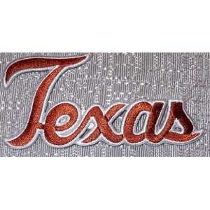  NCAA Texas LONGHORNS Texas Name Logo Embroidered PATCH 