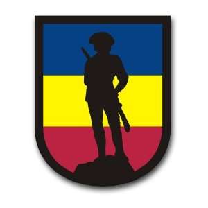  United States Army National Guard School Decal Sticker 3.8 