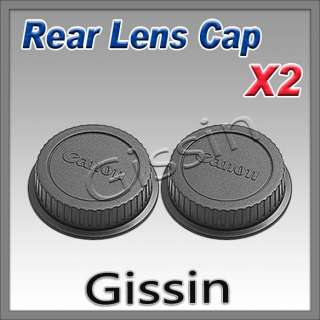2X Rear Lens Cover & Cap for Canon SLR/DSLR  