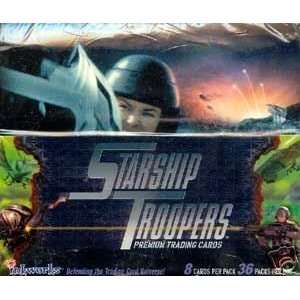  Starship Troopers Premium Trading Cards Box Toys & Games