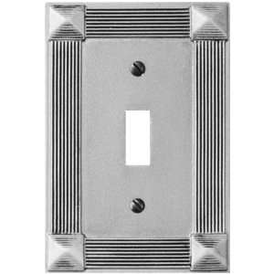  Apollo Nickel   1 Toggle Wallplate   CLEARANCE SALE