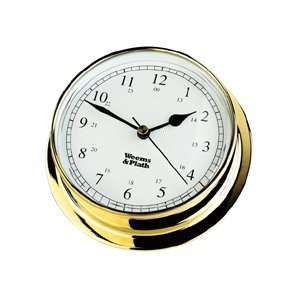  Weems & Plath Endurance Collection 085 Quartz Clock (Brass 