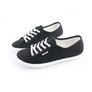 New Casual Simple Canvas Black Sneakers Shoes US size  