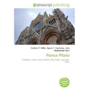  Ponce Pilate (French Edition) (9786132663443) Books