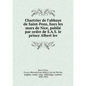   ©ne, comte, 1842 1890,Saige, Gustave, 1838 1905 Saint Pons Books