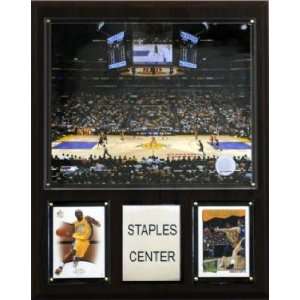  Los Angeles Lakers Staples Center 12x15 Plaque Sports 