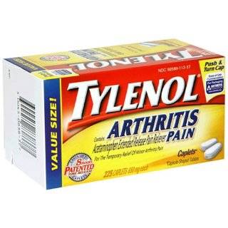  Tylenol Arthritis Pain (650 mg), 225 Count Caplets 