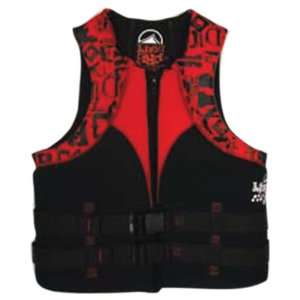  Liquid Force 2105449 Black/Red X Large Hinge Vest Sports 