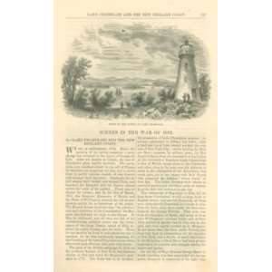  1864 War of 1812 Lake Champlain New England Coast 