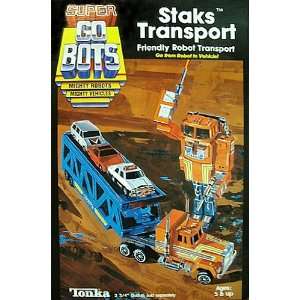  Super Go Bots Staks Transport gift set Tonka 7244 Toys 