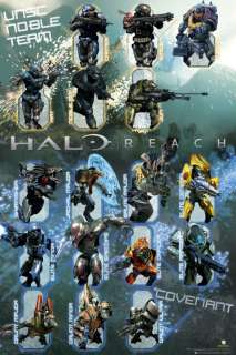 POSTER  Halo Reach Characters   Maxi Poster  NEW  
