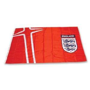  England Soccer Crest Flag