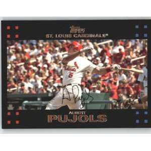  2007 Topps #130 Albert Pujols   St. Louis Cardinals 