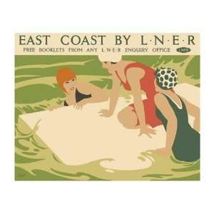  Tom Purvis   East Coast By Lner Giclee on acid free paper 