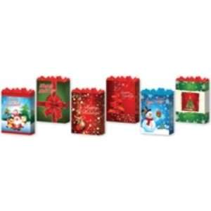  Large Christmas Gift Bags With Tags Case Pack 12