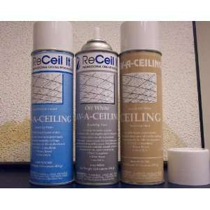  Ceiling Touch Up Sampler Case 4 New White, 4 Old White, 4 