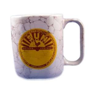  Sun Records Coffee Mug   White Marble