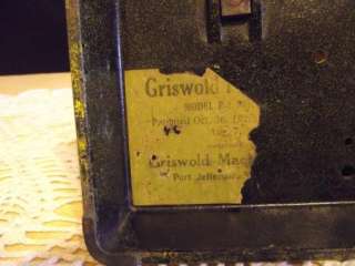 ANTIQUE GRISWOLD FILM SPLICER R 2 NO. 8514 1920S VGC  
