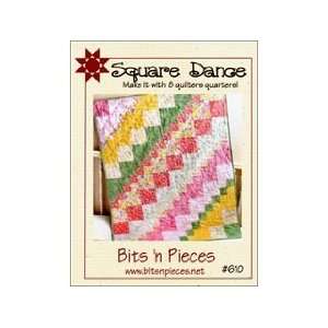  Bits n Pieces Square Dance Pattern Arts, Crafts & Sewing
