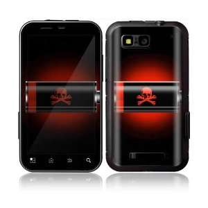 Dead Cell Decorative Skin Decal Sticker for Motorola Defy Cell Phone 