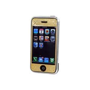  Skin for Apple iPhone   Gold Cell Phones & Accessories