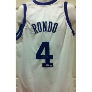  Rajon Rondo Autographed Uniform   Kentucky PSA DNA COA 