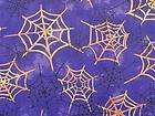 Halloween Classic   Purple & Green Spider Web #1780 JG