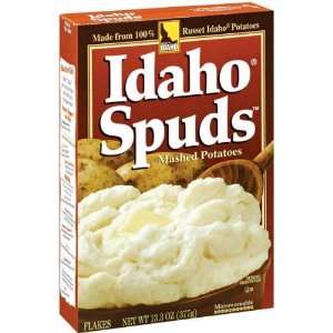 Idaho Spuds Mashed Potatoes   12 Pack  Grocery & Gourmet 
