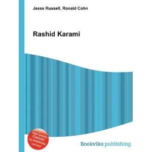  Rashid Karami Ronald Cohn Jesse Russell Books