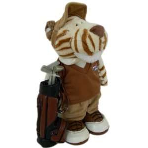   plush   sports animal golf tiger stuffed animal doll Toys & Games