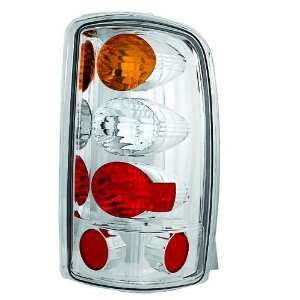   Crystal Amber/Clear/Red Tail Lamp for Barn Doors and Lift Gate   Pair