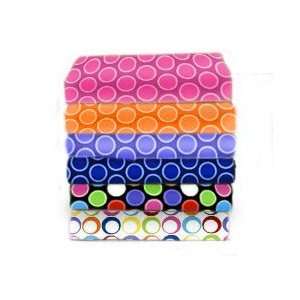    Round Crib Primary Bubbles Sheet color Colorful on White Baby