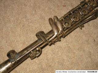 old metal Clarinet Silver King by White f.spareparts  
