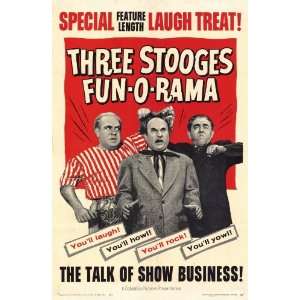 Three Stooges Fun O Rama Movie Poster (11 x 17 Inches   28cm x 44cm 