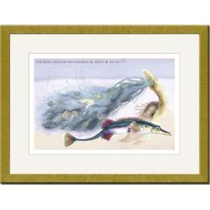   Print 17x23, Fifteen Spined Stickleback Nest and Eggs