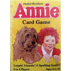  Little Orphan ANNIE CARD GAME Leapin Lizards A Spelling Game 