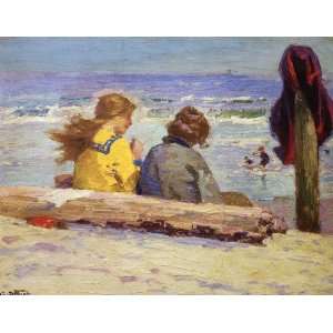   Henry Potthast   24 x 18 inches   The Chaperones