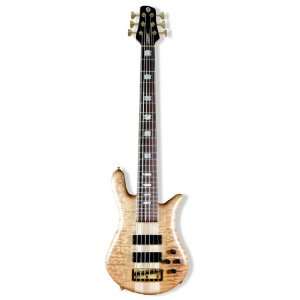  Spector Euro6LX Bass Guitar (Natural Oil) Musical 